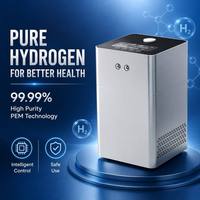 Akıllı Sesli Hatırlatıcılar Sessiz Çalışma Taşınabilir Pille Çalışan Hidrojen Terapi Cihazı Yaşlılar İçin Anti-aging Araba ve Karavan Kullanımı