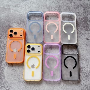 เคสไอโฟนสีลูกกวาดใส TPU แม่เหล็ก, เคสกันกระแทกใส TPU สำหรับ iPhone 17 Pro Max จำนวนมาก - Product Image 1