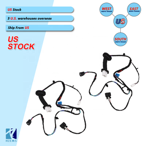 2PC-Kabelbaum für die hintere Tür hinten passend für Dodge Ram 3500/2500/1500 645-506 645506 56051694AA 56051694AB 56051931AA 2004-2010 US - Product Image 1