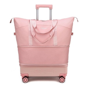ハンフェイジ 多目的省スペースダッフルバッグ キャスター付き一泊旅行バッグ - Product Image 4