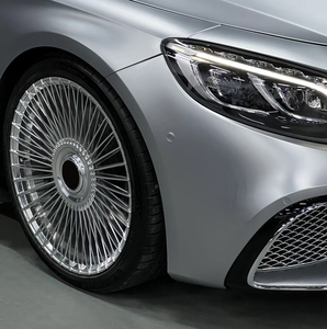 Rueda de coche de carreras forjada de 19, 20, 22 y 23 pulgadas, rueda de aleación de aluminio para <span class=keywords><strong>Mercedes</strong></span> <span class=keywords><strong>GLS</strong></span> X167 <span class=keywords><strong>Maybach</strong></span> Benz W222 W223 S480 S580 <span class=keywords><strong>S600</strong></span> S680 - Product Image 1