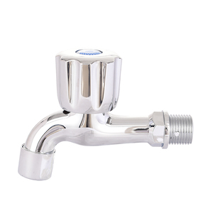 <span class=keywords><strong>Grifo</strong></span> de <span class=keywords><strong>lavadora</strong></span> de dos vías con cuerpo de ABS de calidad, bibpolla de 2 orificios montado en la pared, apertura rápida - Product Image 2