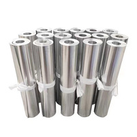 Papier d'aluminium argenté 0.01 ~ 0.03mm d'épaisseur pour narguilé Services de traitement de coupe de soudage polyvalents inclus