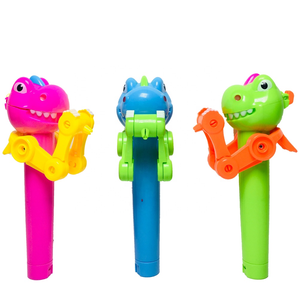 Jollysweets конфетных игрушек горячая Распродажа динозавр леденец держатель с леденец Конфеты saver пластик для детей