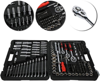Easyway Vente en gros Jeu de clés à cliquet Jeu de douilles Kits d'outils Outil à douilles pour mécanicien pour usage quotidien ou réparation