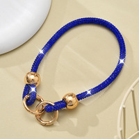 Porte-clés entièrement orné de strass, pendentif pour téléphone portable, sangle de poignet pour sac à main, cordon de téléphone perlé entièrement en strass