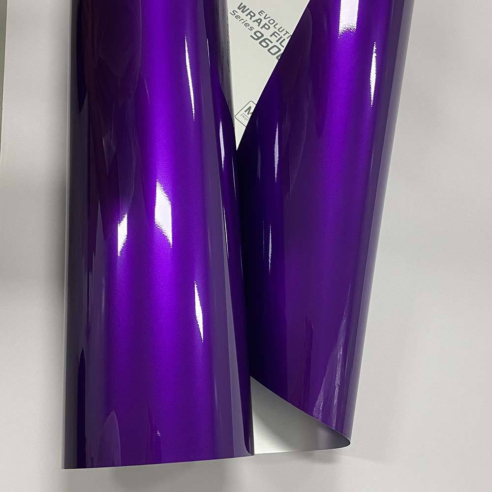 สีม่วงฟิล์มออโรร่า