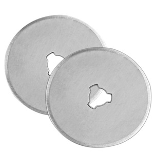 Patchwork <b>Roller</b> Cutter 45 Mm Circular <b>Blade</b> For Leather Cutting With Rubber Ring Handle - Product Image 1