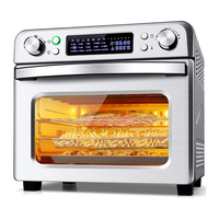Aifa Vente en gros 1800W Porte française 24L 12L Four à air sain Digital AirFryers Four à air chaud à convection en acier inoxydable sans huile