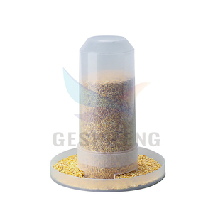 Geshifeng, venta al por mayor, comedero y bebedero automático de plástico de doble propósito <span class=keywords><strong>para</strong></span> palomas y loros, comedero <span class=keywords><strong>para</strong></span> pájaros, bebedero <span class=keywords><strong>para</strong></span> interiores - Product Image 2
