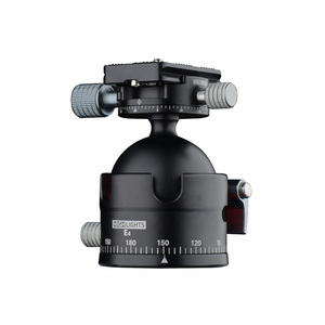 Vente directe d'usine, support de caméra, trépied, réglage panoramique à 360 degrés, adaptateur de tête sphérique avec vis de 1/3 pouce pour appareil photo reflex numérique - Product Image 1
