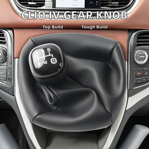 Pommeau de levier de vitesse en alliage plastique de haute qualité pour <span class=keywords><strong>Renault</strong></span> <span class=keywords><strong>Clio</strong></span> 4 IV MK4 modèles manuels à 6 vitesses 328654134R 328651259R 328657531R - Product Image 2