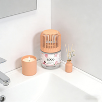 Diffuseur de parfum d'intérieur longue durée pour la maison, désodorisant WC liquide avec bâtonnets en plastique