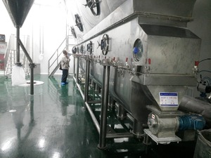 آلة تجفيف احترافية عالية الجودة للملح البحري الصالح للأكل بنظام السرير السائل الهزاز - Product Image 3