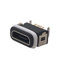 Ip67 Smd 3.1 connecteur de Type C Ip68 3.0 6 broches 6 broches 16 broches type-a Sim Smt Ip Ip65 Ip67 femelle usb-c connecteur Micro Usb étanche