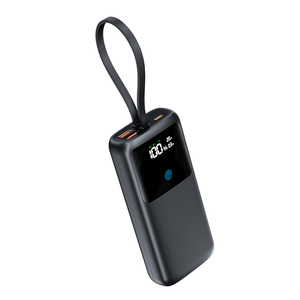 Batería Externa Portátil de 20000mAh con Cable Integrado, Cargador USB C de 65W, Carga Rápida PD para Laptop - Product Image 3