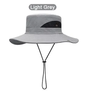 양산 태양 보호 봄 여름 가을 남성 하이킹 모자 통기성 야외 낚시 모자