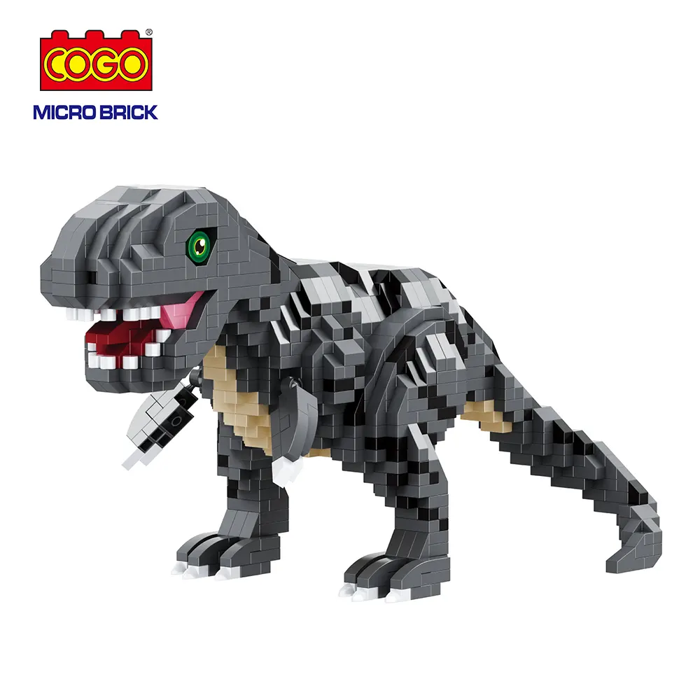 COGO Enlighten Micro Particles Blocks Construction Building Toys Dinosaur Build Building Block Toys