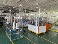 Machine à fabriquer des boîtes alimentaires en papier anti-poussière, facile à utiliser, économe en énergie, équipement de formage de boîtes repas rectangulaires et carrées jetables