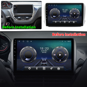 Autoradio Android 9 pouces pour <span class=keywords><strong>Peugeot</strong></span> 208 <span class=keywords><strong>2008</strong></span> 2013-2020 Navigation GPS Radio Multimédia Stéréo <span class=keywords><strong>Sans</strong></span> <span class=keywords><strong>fil</strong></span> <span class=keywords><strong>CarPlay</strong></span> 4G DSP - Product Image 3