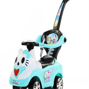 Корпоративный рекламный подарок Детская игрушка коляска ходунки толкатель детская машинка <span class=keywords><strong>3</strong></span> в 1 роскошный мега автомобиль с музыкой клаксон - Product Image 3