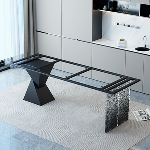 Slab Tea Table Marble Leg Support Acrylic Semi Floating Base <b>Large</b> <b>Frame</b> Furniture Legs - Product Image 2