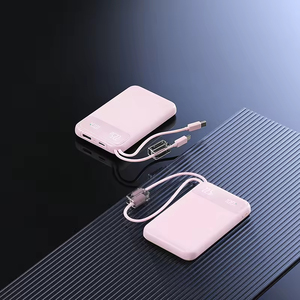 Batterie externe en stock usine, double USB Type C, haute capacité 10000mAh, ultra-mince, PD22.5W 20W, Li-Polymère, chargeur universel PVC - Product Image 2