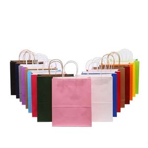 Cadeaux personnalisés sur mesure, sacs cadeaux en papier de luxe durables avec votre propre logo - Product Image 1