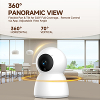 Promo Panas Showman Mini Baby Monitor 1080p Kamera CCTV Pintar dengan Penglihatan Malam AI, Kompresi Video H.265 untuk Penggunaan di Rumah, WiFi CMOS