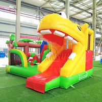 Castillo Inflable Winsun, Diseño Personalizado, Casa de Brinco, Parque Infantil Exterior, Material de PVC, Libre de Plomo, Ignífugo, Ecológico