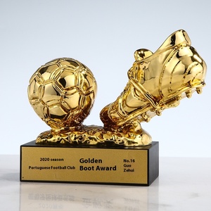 Göz Kamaştırıcı Kristal Dünya Kupası Temalı Özel Yapım Reçine Altın Ayakkabı Ödülü Lüks Kupa Futbol Yeni Yaratıcı En İyi Golcü Etkinliği - Product Image 4