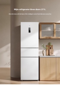 Réfrigérateur intelligent domestique Mijia 271L Ice Feather White à trois portes, ultra-fin, double inverter, No Frost - Product Image 6