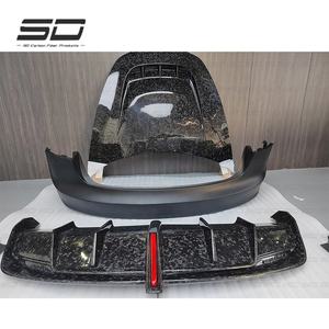 <span class=keywords><strong>Robot</strong></span> en carbone sec forgé + FRP de style SD + Kit de carrosserie en fibre de carbone forgé pour <span class=keywords><strong>Tesla</strong></span> modè<span class=keywords><strong>le</strong></span> 3 pare-chocs capot Spoiler jupes latérales - Product Image 3