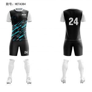 Maillot de football personnalisé, ensemble de maillots de football vintage, impression par sublimation, vêtements de football pour enfants, maillot de sport personnalisé - Product Image 3