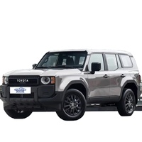 2024 pour Toyota Prado BX Cross Version 2.4T SUV automatique AWD R18 pneus sièges en tissu toit ouvrant panoramique régulateur de vitesse voiture arrière