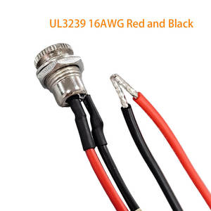 Conector de Alimentación Hembra para Montaje en Panel DC099 5521, Arnés de Cable de 5.5x2.1mm, Cableado Interno para Equipos Electrónicos - Product Image 4