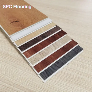 <span class=keywords><strong>Suelo</strong></span> de vinilo entrelazado SPC de PVC antideslizante de estilo europeo, instalación de clic autoadhesiva de 4mm, diseño de madera para uso en interiores - Product Image 2