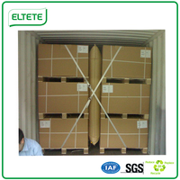 Eltete EL-DB Vente directe usine Coussin de calage pour conteneur 90x120 cm Charge 20 tonnes Remplisseur de vide réutilisable en papier kraft