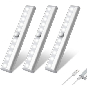 Cool White 10LED Battery Powered Lighting <b>Led</b> Motion <b>Sensor</b> Closet Cabinet <b>Light</b> - Product Image 1