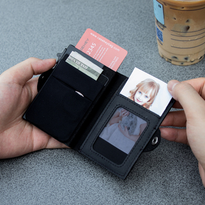 Casekey Multifunction Genuine Leather Credit <b>Card</b> <b>Wallet</b> RFID Blocking for up Magnetic Cardholder with Phone Slot - Product Image 1