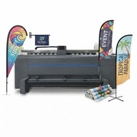 Printer Bendera Sublimasi Presisi Tinggi 2050mm dengan Kepala Cetak I3200 Printer Kain Bendera untuk Periklanan