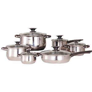 Juego de ollas de cocina de acero inoxidable <span class=keywords><strong>KAISA</strong></span> VILLA KV-6618, juego de utensilios de cocina antiadherentes. - Product Image 3