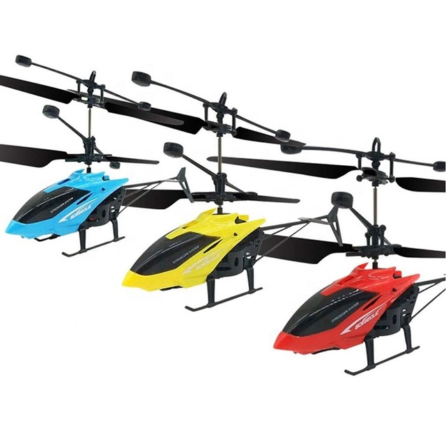 Wholesale New Design Remote Control Aircraft Hand air Gesture Induction Plane Flying Airplane Toys Rc Mini Helicopter for Kids