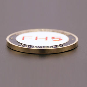 เหรียญเคลือบอ่อนเคลือบสีทองแบบอเมริกันทำจากโลหะวัสดุทองเหลืองสั่งทำ - Product Image 5