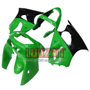 Carrosserie Pour <span class=keywords><strong>KAWASAKI</strong></span> <span class=keywords><strong>NINJA</strong></span> ZX 6R 636 6 R 600CC <span class=keywords><strong>600</strong></span> CC <span class=keywords><strong>ZX6R</strong></span> 98 99 36LQ.34 ZX-6R Vert noir ZX636 ZX600 ZX-636 1998 <span class=keywords><strong>1999</strong></span> Carénages - Product Image 1