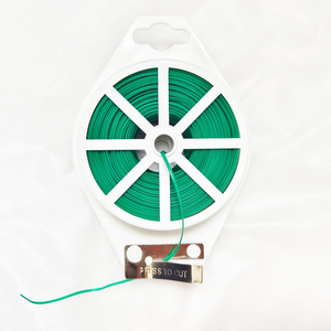 Attaches de jardinage multi-usages en métal OEM/ODM avec coupe-câbles intégré pour plantes vertes - Product Image 1
