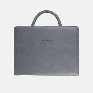 Portadocumentos con Cremallera, Textura de Piel de Caballo, con Logotipo Personalizado - Product Image 3