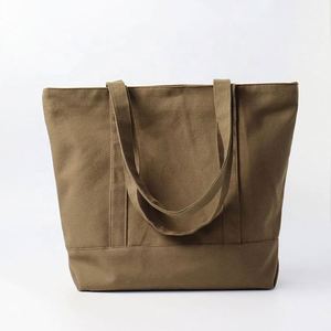 Sac fourre-tout personnalisé en toile de coton imprimé avec logo, idéal pour cours, cadeaux ou courses réutilisables - Product Image 4