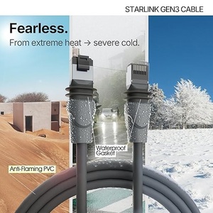 <span class=keywords><strong>Cable</strong></span> <span class=keywords><strong>USB</strong></span> Impermeable para Exteriores, Compatible con Starlink Mini Gen3 V3, con Revestimiento de Nailon y Blindaje de PVC, Venta al Por Mayor en China - Product Image 2