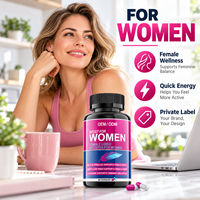 Capsules de stimulation de la libido féminine OEM ODM pour femmes, Maca, Tribulus, Horny Goat Weed, L-Arginine, 60 capsules